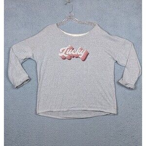 Lucky Brand Sweater Women’s Pullover Size XL Gray